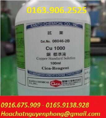 Dung dịch chuẩn Cu 1000 ppm , Copper Standard Solution 1000 ppm , Kanto , Nhật Bản