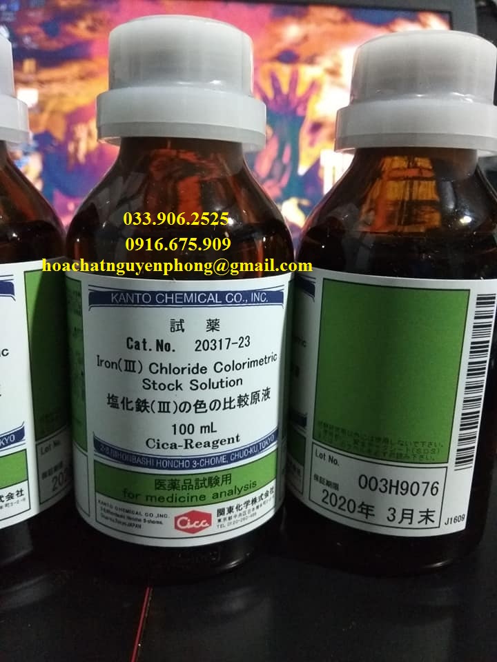 Iron (III) chloride colorimetric stock solution , KANTO , JAPAN , NHẬT BẢN