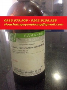 Dung dịch chuẩn AgNO3 0.1N , Silver nitrate solution 0.1N , Samchun
