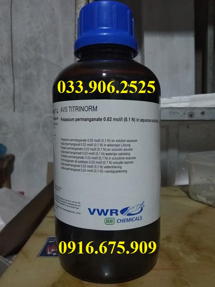Dung dịch chuẩn KMnO4 0.1N , 0.02 mol/L , Potassium permanganate solution 