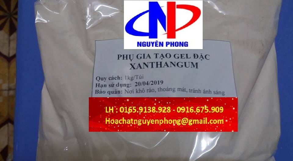 XANTHAN GUM , PHỤ GIA TẠO GEL ĐẶC , Food Grade