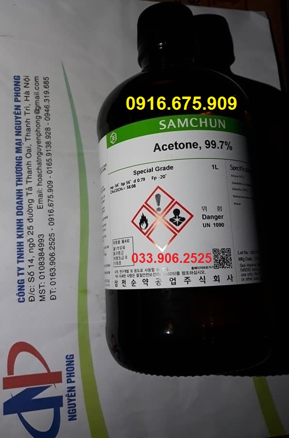 Acetone , Samchun , Hàn Quốc