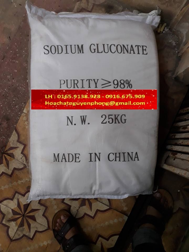 SODIUM GLUCONATE , NATRI GLUCONATE , CHINA ,Trung Quốc